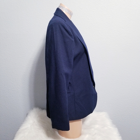 Vintage 80's retro career glam academia jacket work blazer 14 - Picture 5 of 5
